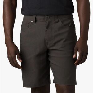PrAna Men’s Brion Shorts II | Men’s 40/9 | Dark Iron